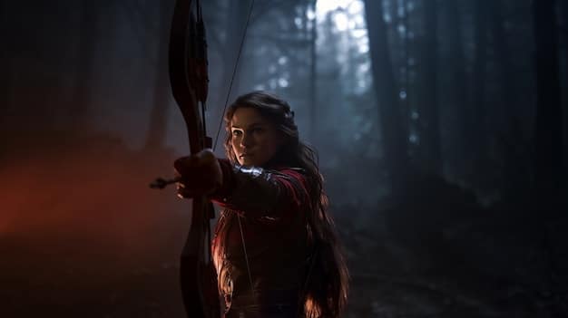 A focused scene of Ciri training with Yennefer in Aretuza, showing the magical bond between them as they work to harness Ciri's Elder Blood powers against a backdrop of ancient sorcery.