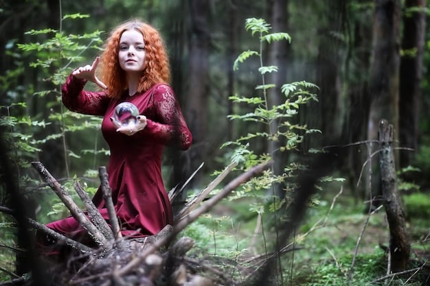 An artistic rendering of the hanse from 'The Witcher' novels, featuring Geralt, Regis, Milva, and other members, set against a backdrop of enchanted forest.