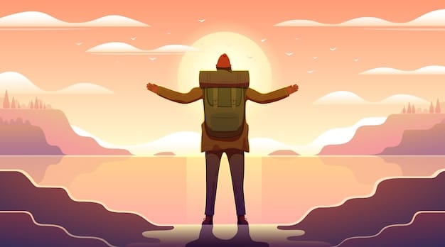 A character standing before a monolith, gazing up at its immense size. The character is silhouetted against the bright light emanating from the monolith. The environment around the character is barren and desolate, emphasizing the monolith's imposing presence.