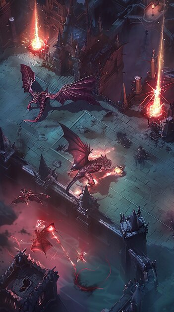 Detailed screenshot of the Witcher Remake's new combat system, showing Geralt fighting monsters in a dynamic and visually impressive way.