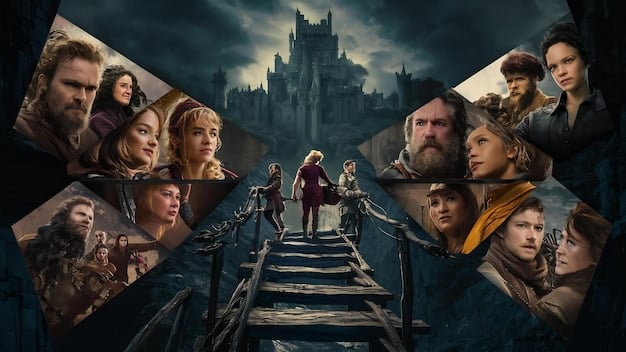 A collage image displaying various scenes from The Witcher video games and the Netflix series, along with enthusiastic fans dressed in Witcher-themed costumes. The WitcherCon logo is prominently featured.