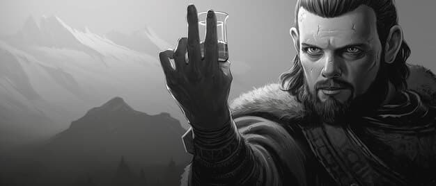 A screenshot of a pivotal story moment from the original Witcher game, such as Geralt making a difficult choice or confronting a powerful enemy. The image should evoke nostalgia while also highlighting the potential for improvement in the remake.