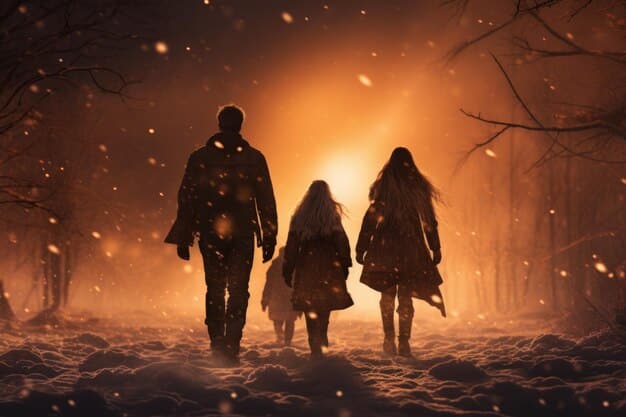 A cinematic and dramatic scene from The Witcher universe depicting a group of adventurers, including a Witcher, a mage, and a rogue, standing before a towering ancient ruin. They are armed and ready for combat, with expressions of determination and apprehension on their faces. Lightning flashes in the background, adding to the atmosphere of danger and adventure.