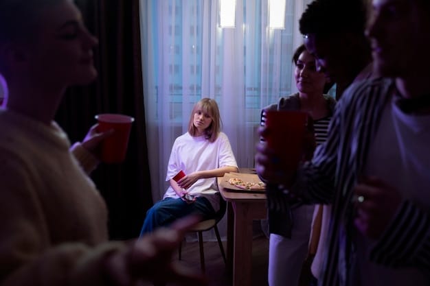 A group of people participating in a séance around a table in a dimly lit room, hands joined, conveying the collaborative and social aspect of paranormal exploration.