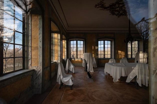 A panoramic view inside the Winchester Mystery House, the architecture and decor inside are both gorgeous and spooky!
