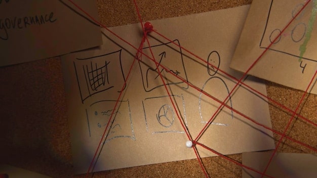 A scanned image of a declassified document from Project Stargate, showing handwritten notes and sketches purportedly related to remote viewing sessions. The document has redactions, adding to its intrigue.