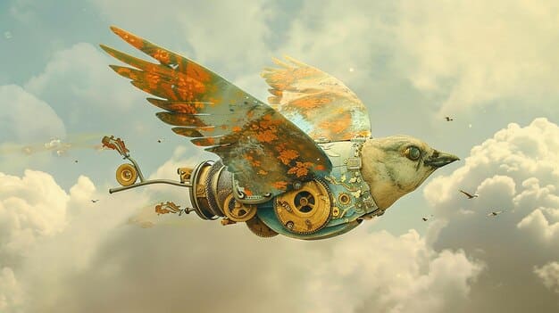 A collage of various dream symbols, including a key, a winding road, a bird in flight, and a book. Each symbol is depicted in a way that evokes a sense of mystery and intrigue, highlighting the role of symbolism in interpreting dreams and relating to the principles explained in Dream Interpretation: Unlocking the Hidden Meanings of Your Nightmares.