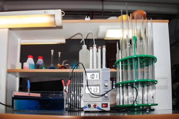 A complex setup in a laboratory featuring electrodes connected to a subject's head and a sensitive sensor measuring movement in a small, lightweight object enclosed in a transparent box. Displays show real-time data readings, capturing brain activity and object displacement during a telekinesis experiment. The image represents the advanced technological approach to testing if Is Telekinesis Possible? New Experiments Challenge Conventional Science in 2025