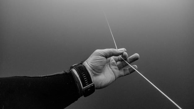 A modern image of a person using dowsing rods in a contemporary setting, perhaps a suburban backyard or a small farm. The person is dressed in everyday attire, and the surroundings suggest a practical, rather than mystical, application of dowsing. The focus should be on the act of dowsing in a present-day context, subtly connecting to The Science of Dowsing: Can You Really Find Water with a Stick? Exploring the Ancient Art.