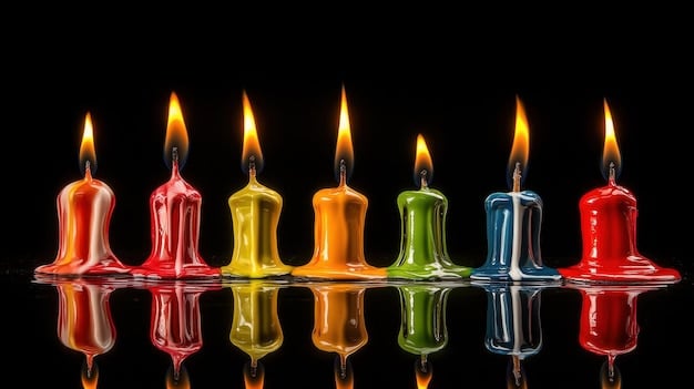 Discover the Power of Candle Magic: Manifest with 7 Colors